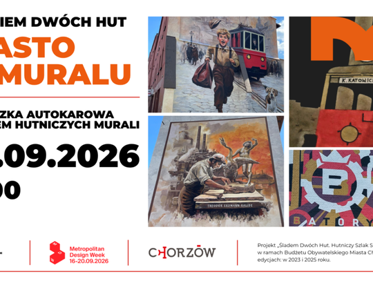 Wyjątkowa wycieczka po Chorzowie. Jej motywem przewodnim będą hutnicze murale