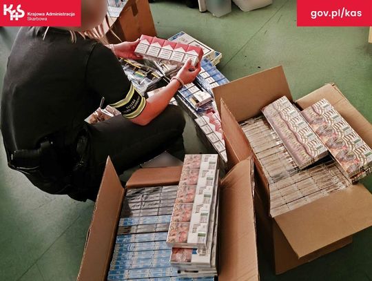 Wykryto nielegalne wyroby tytoniowe. Przetrzymywano je m.in. w Chorzowie