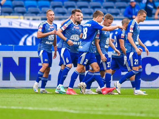 Wyrównane spotkanie z happy-endem! Ruch Chorzów wygrał z Górnikiem Łęczną w drugiej kolejce 1 ligi