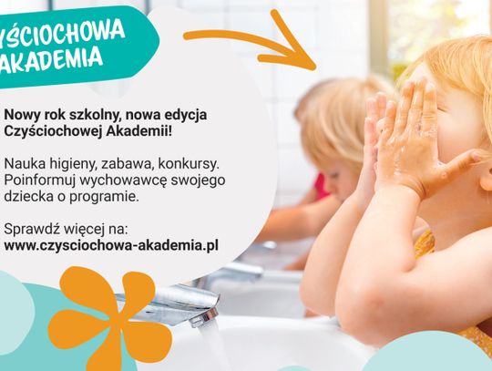 Wystartowała czyściochowa akademia – zgłoś żłobek, przedszkole lub szkołę