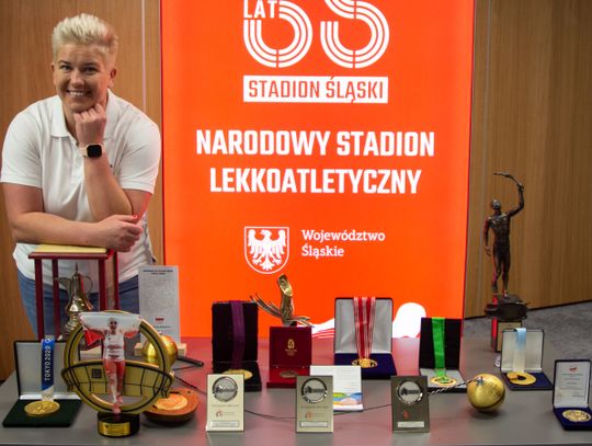 Wystawa Anity Włodarczyk na Stadionie Śląskim