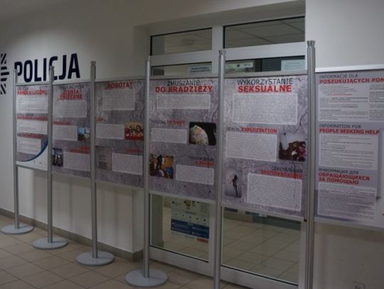 Wystawa poświęcona handlowi ludźmi