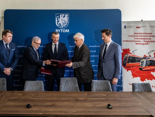 Z Bytomia do Katowic pojedziemy szybciej. Tramwaje Śląskie podpisały umowy na przebudowę torowiska