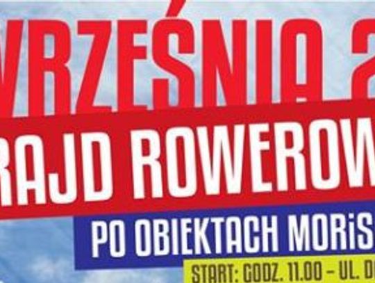 Zapisy na rajd rowerowy trwają!