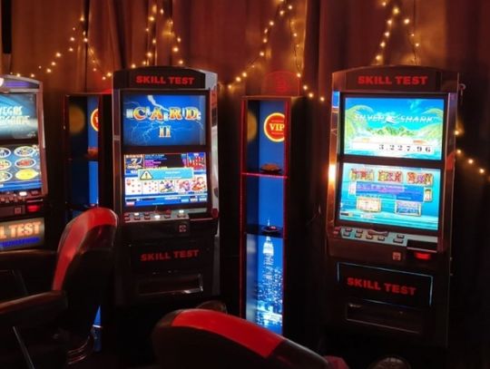 Zarekwirowali kolejne nielegalne maszyny