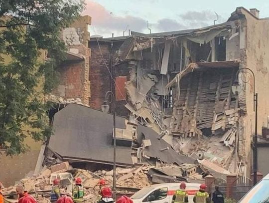 Zawaliła się prywatna kamienica w centrum Chorzowa!