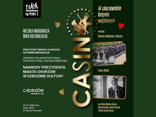 Zbliża się Miejska Inauguracja Roku Kulturalnego. Wejściówki na tegoroczne wydarzenie są bezpłatne!
