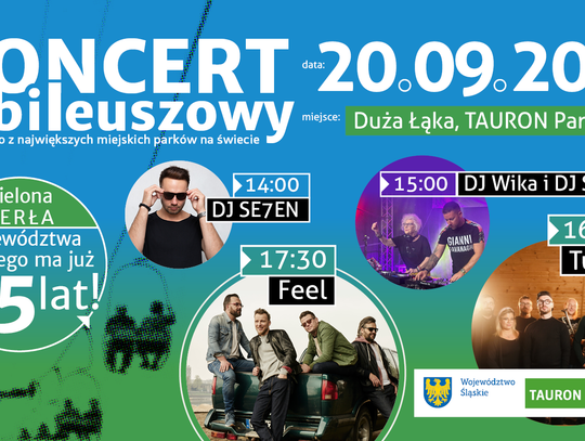Zielona Perła Śląska kończy 75 lat! Przed nami koncert jubileuszowy jednego z największych miejskich parków na świecie