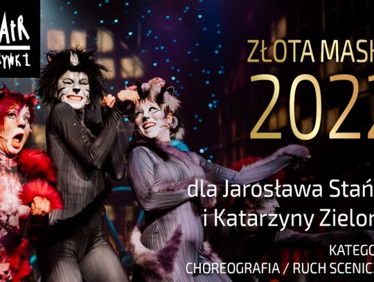 Złote Maski rozdane. Jedna z nich trafiła do twórców z chorzowskiego Teatru Rozrywki!