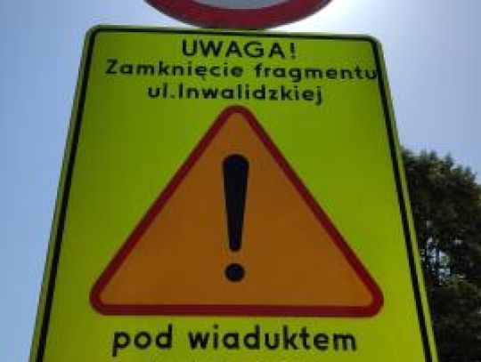 Zmiana organizacji ruchu na ul. Inwalidzkiej