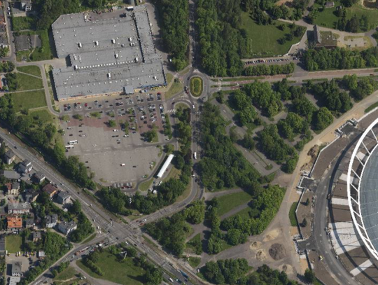 Zmiana organizacji ruchu przy Stadionie Śląskim