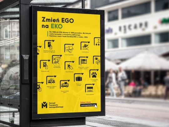 Zmień EGO na EKO – pod takim hasłem ZTM rozpoczyna kampanię  i cykl inicjatyw w ramach Europejskiego Tygodnia Mobilności