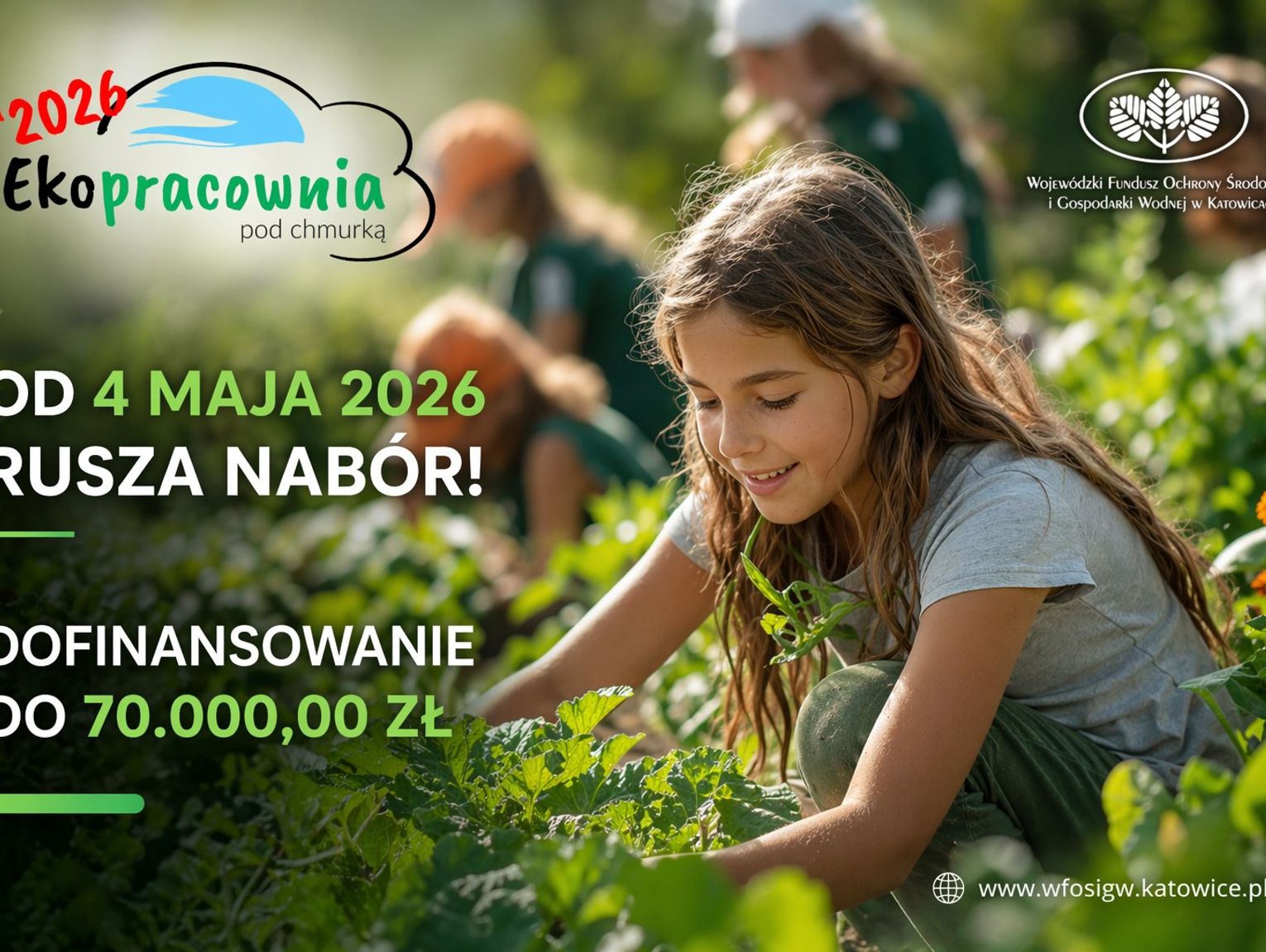 Ekopracownia pod chmurką 2026: ruszył nabór wniosków!