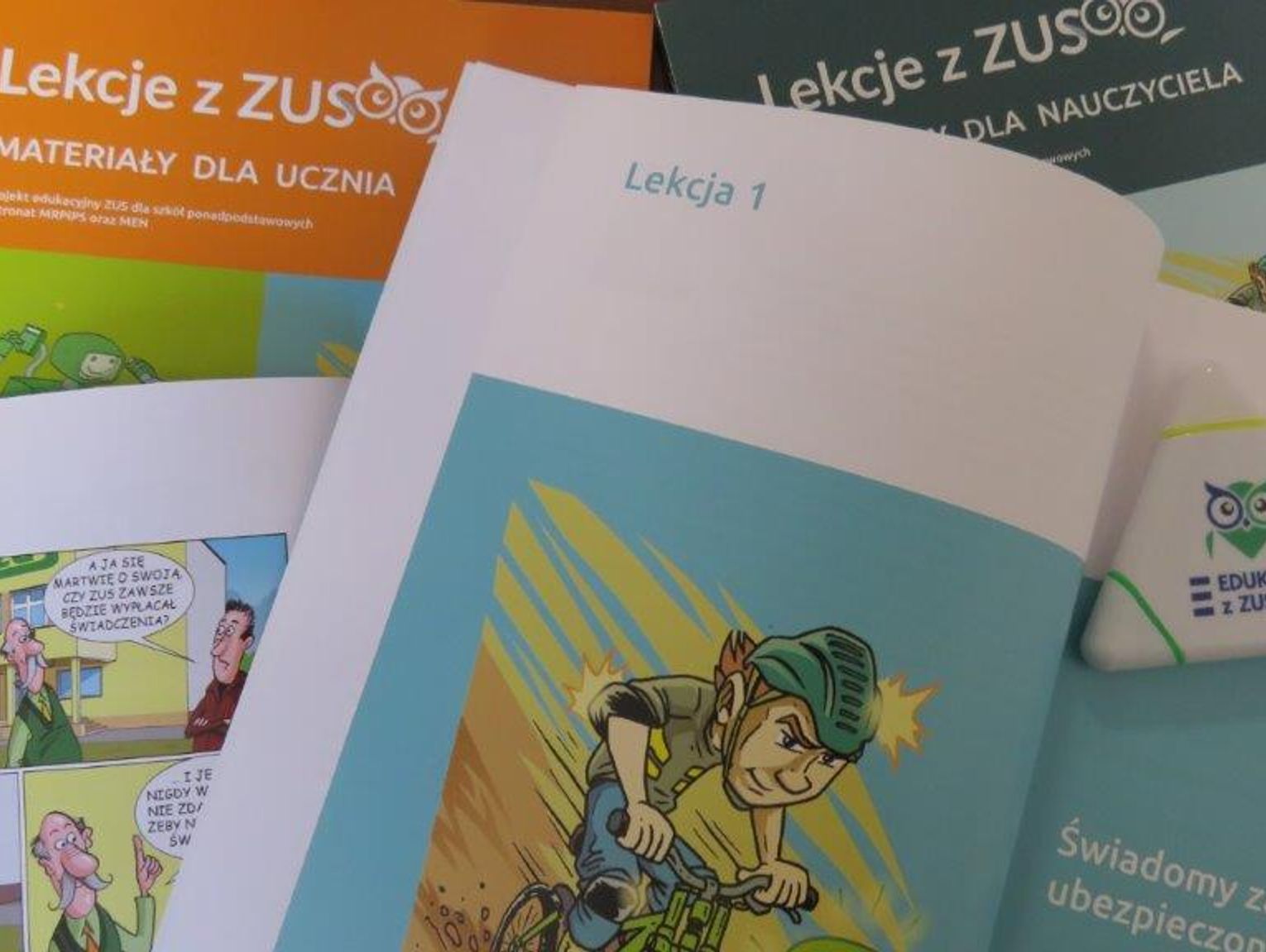 „Lekcje z ZUS” – z olimpijską wiedzą o ubezpieczeniach społecznych na