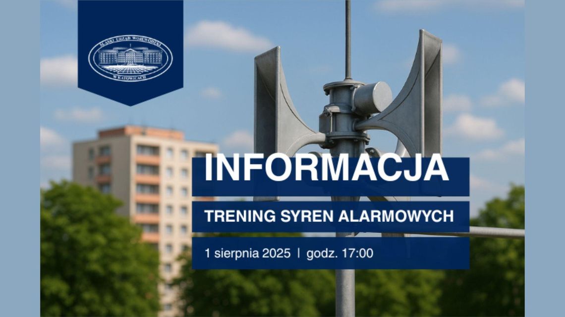 1 sierpnia w Chorzowie zawyją syreny