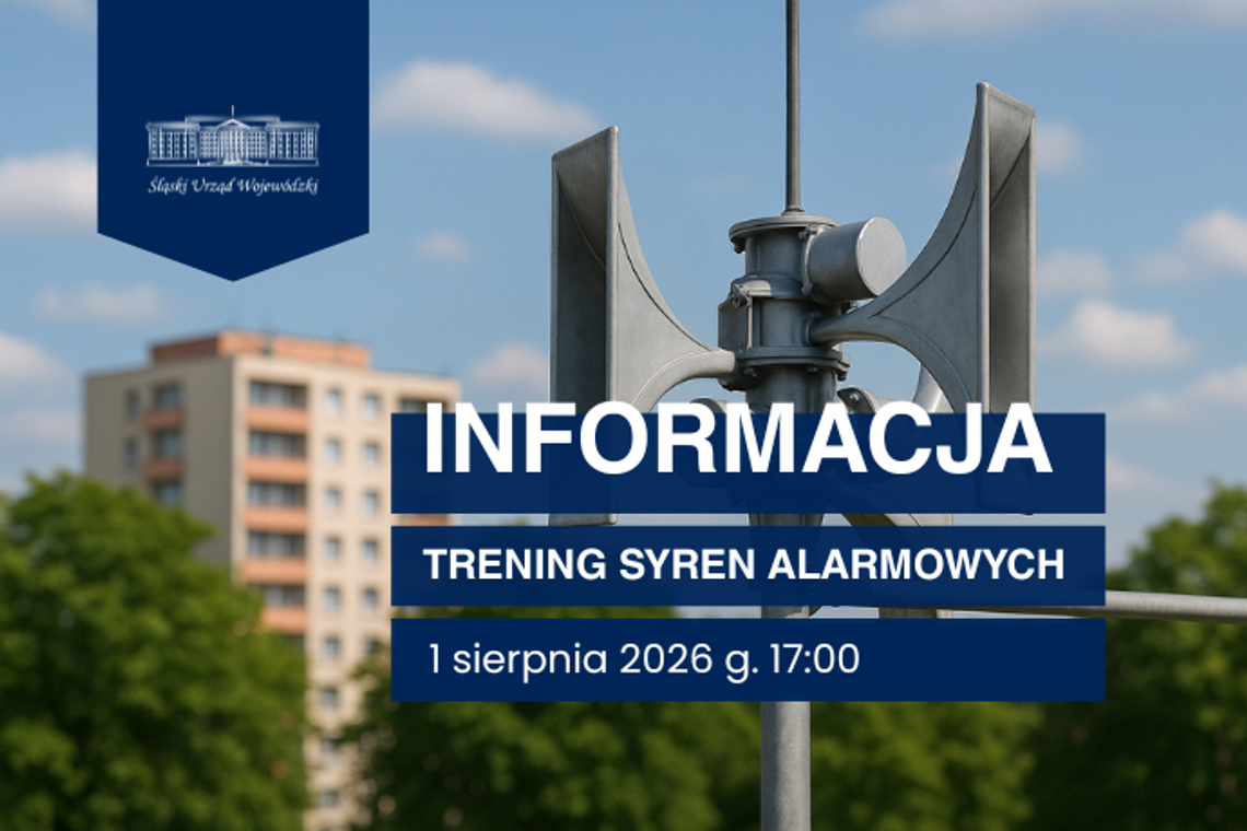 1 sierpnia w Chorzowie zawyją syreny 1 sierpnia w Chorzowie zawyją syreny