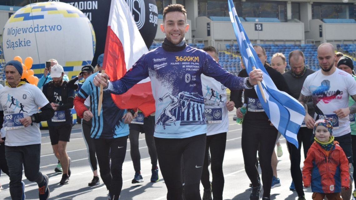 85 maratonów w 90 dni. Tomasz Sobania rozpoczął wyprawę biegową na Igrzyska Europejskie