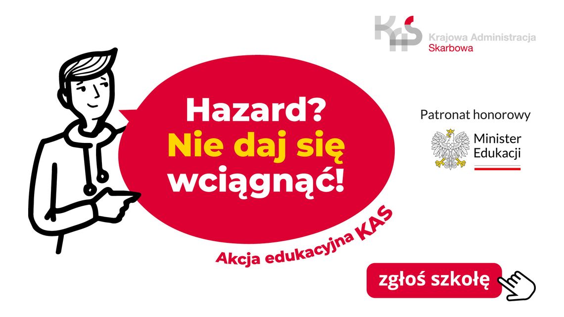 Akcja edukacyjna „Hazard? Nie daj się wciągnąć!” w szkołach woj. śląskiego