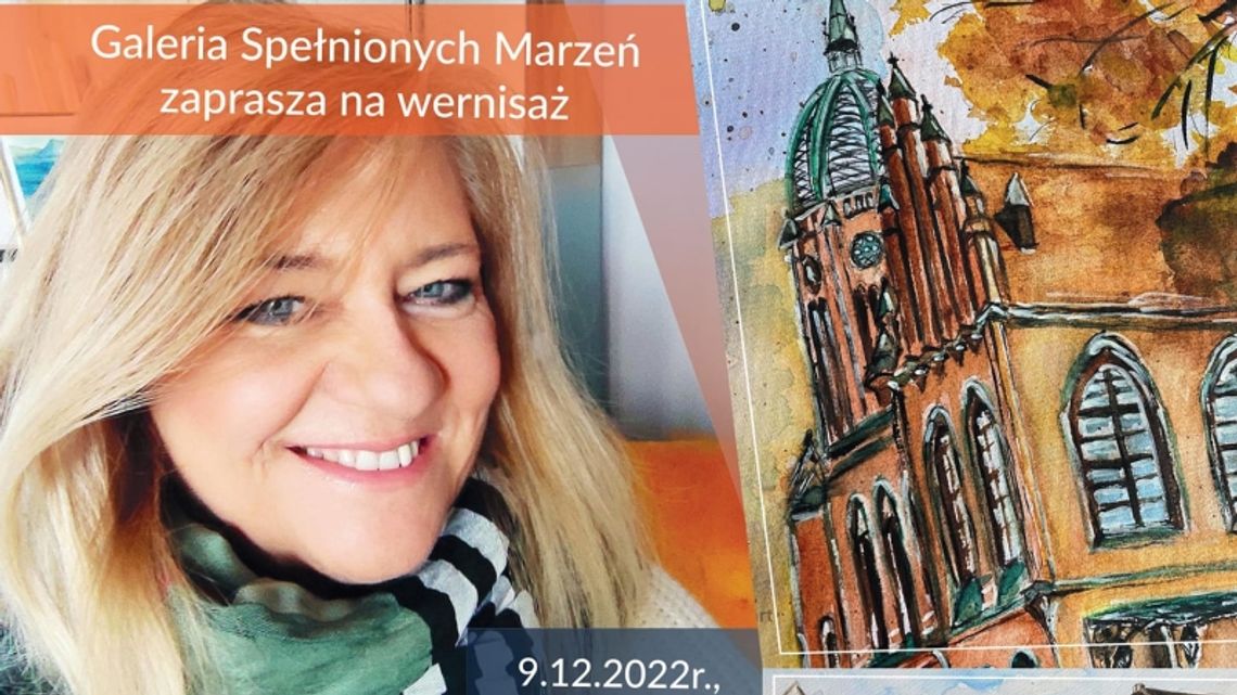 "Akwarelą ujęte". Przed nami wernisaż wystawy w Galerii Spełnionych Marzeń