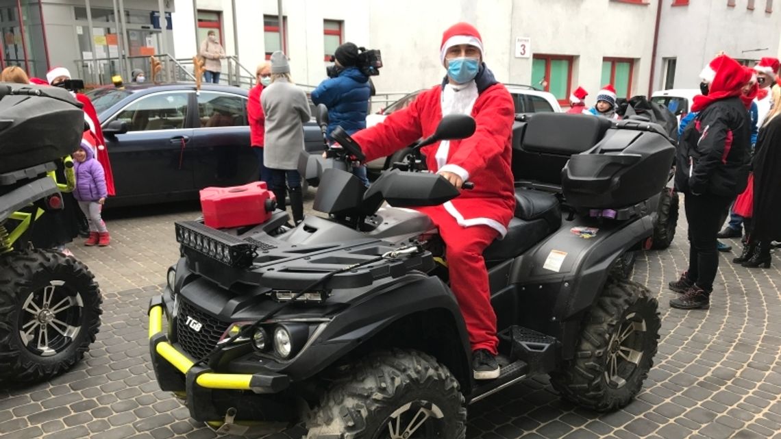 Bardzo głośna wizyta Mikołaja