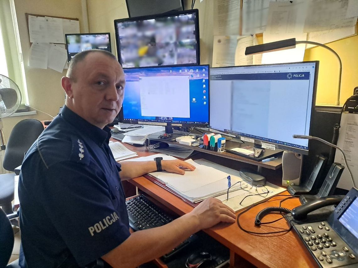 Będąc na zakupach zatrzymał złodzieja. Tak udowodnił, że policjantem jest się nawet po służbie