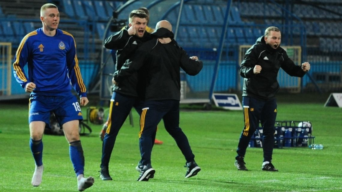 Bramki i kulisy meczu ze Ślęzą Bramki i kulisy meczu ze Ślęzą