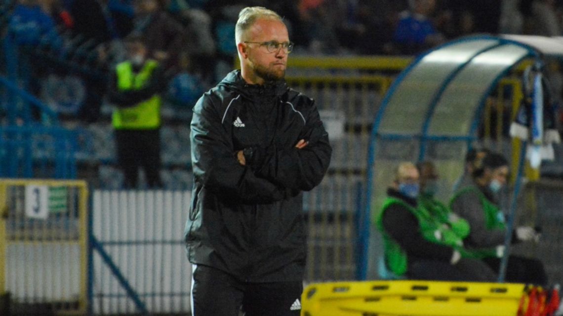 "Było dziś widać, że Rekord postawił wszystko na jedną kartę" - Łukasz Bereta po meczu Ruch Chorzów - Rekord Bielsko-Biała