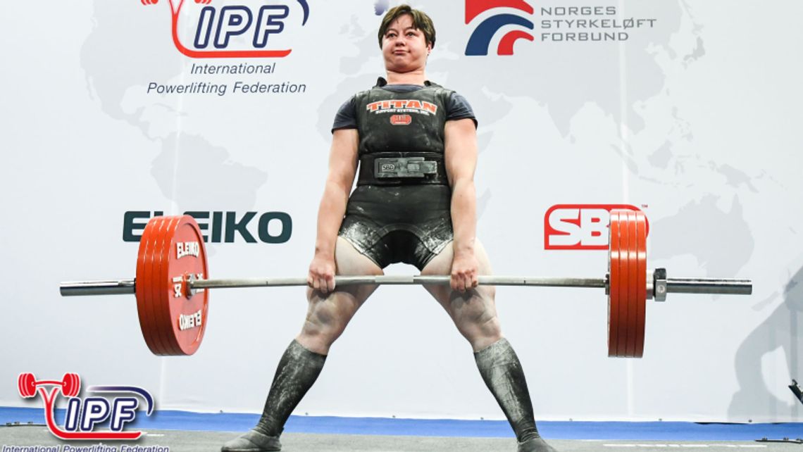 Chorzowianka mistrzynią świata w trójboju siłowym! Chorzowianka mistrzynią świata w trójboju siłowym!