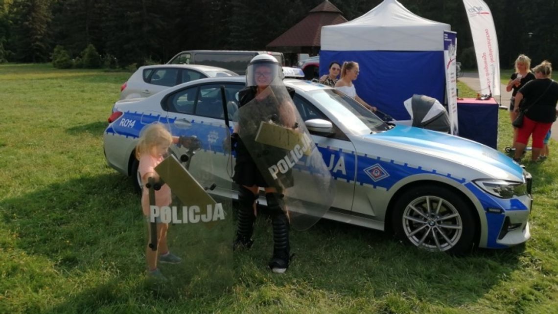 Chorzowscy policjanci na festynie w Parku Śląskim