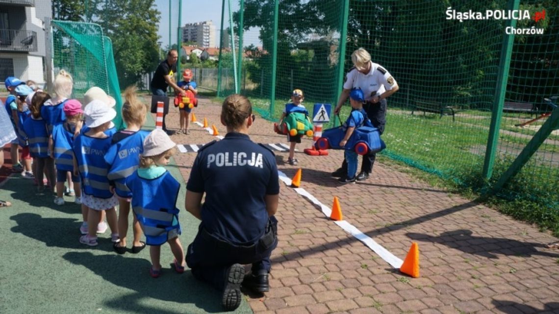 Chorzowscy policjanci na minispartakiadach
