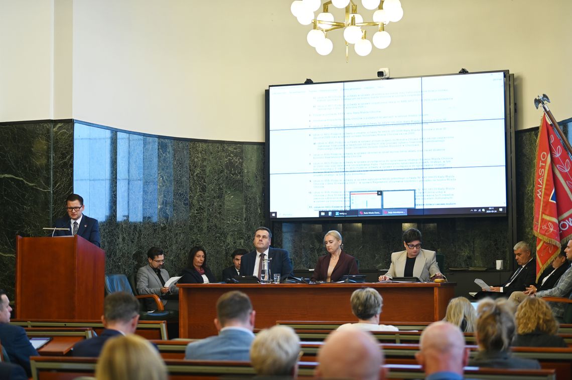 Chorzowscy radni jednogłośnie apelują do ministry zdrowia