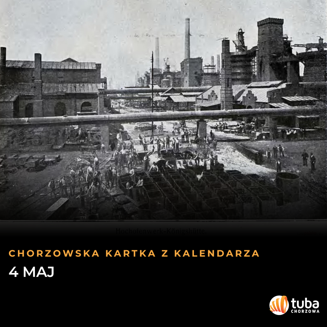 Chorzowska Kartka z Kalendarza: 4 maja. Święto patrona miasta, rekordy na Śląskim i wspomnienie groźnego wypadku