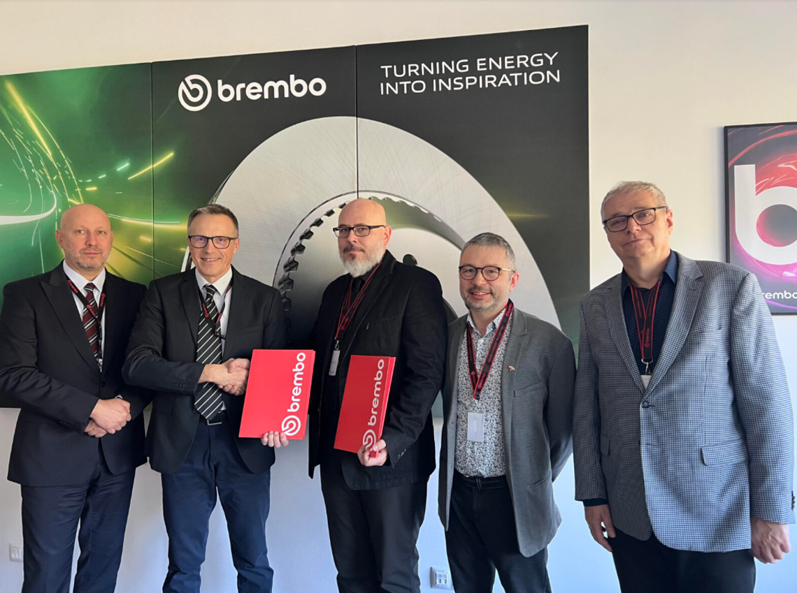 Chorzowskie technikum podpisało porozumienie z włoską firmą produkującą elementy układów hamulcowych Chorzowskie technikum podpisało porozumienie z włoską firmą produkującą elementy układów hamulcowych