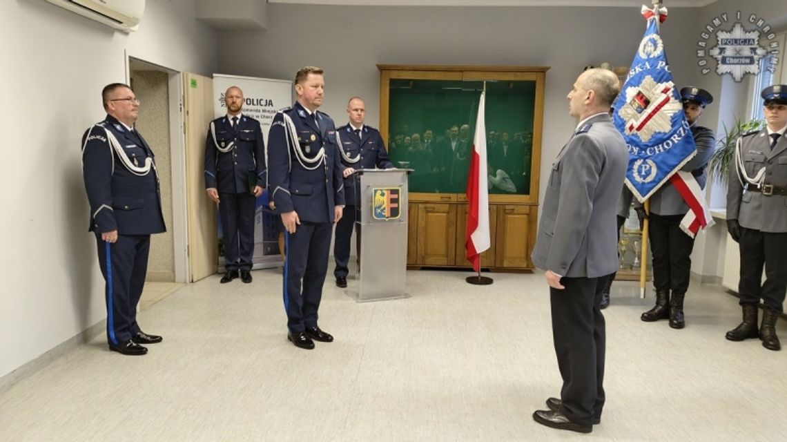 Chorzowska policja ma nowego komendanta. To tutaj wszystko się zaczęło