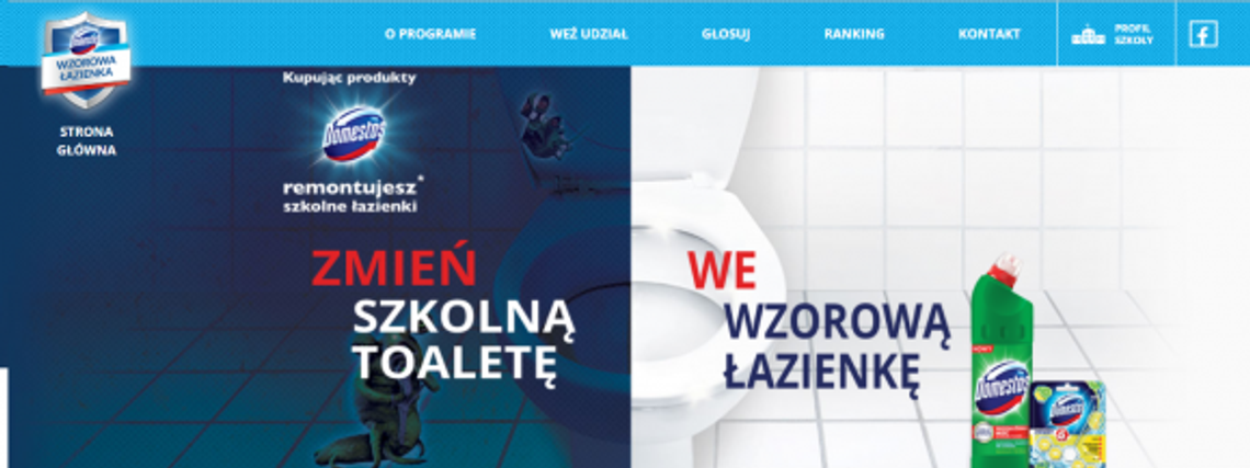 Chorzowska szkoła w projekcie "Wzorowa łazienka"
