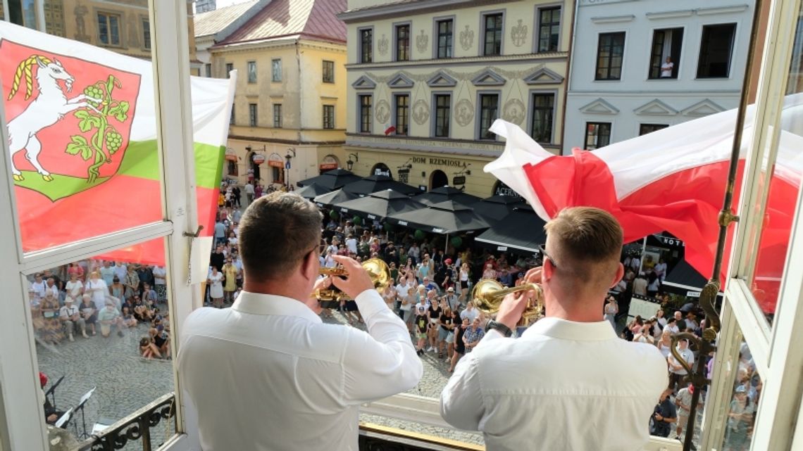 Chorzowski hejnał rozbrzmiał na lubelskim Rynku!