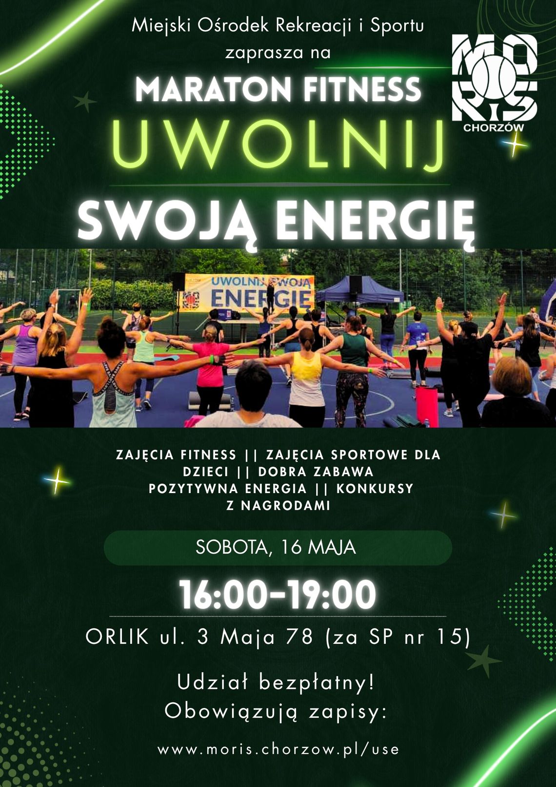 Chorzowski Maraton Fitness już niebawem. Zapisy trwają, a wolnych zostało już tylko kilka miejsc