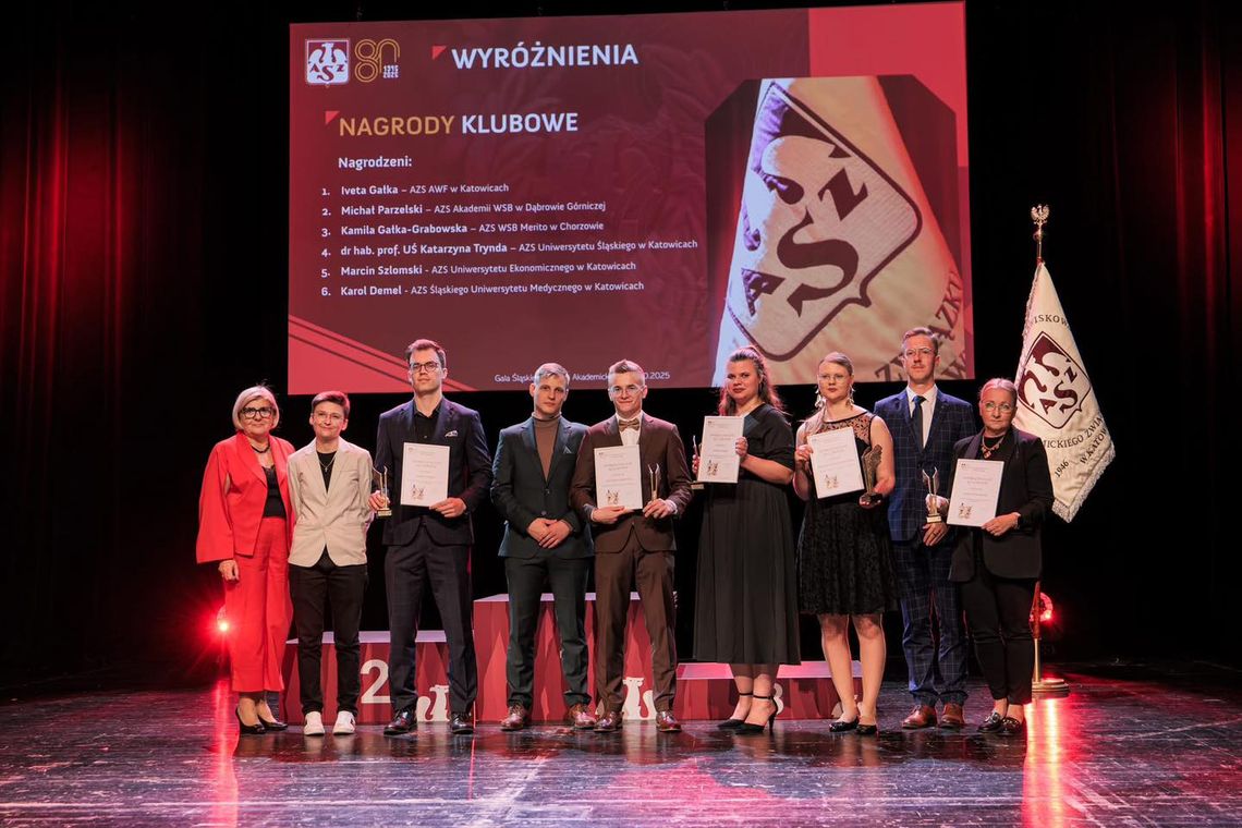 Chorzowskie uczelnie wyróżnione podczas XV Gali Śląskiego Sportu Akademickiego