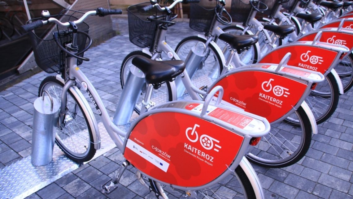 Czerwone rowery znów na ulicach Chorzowa