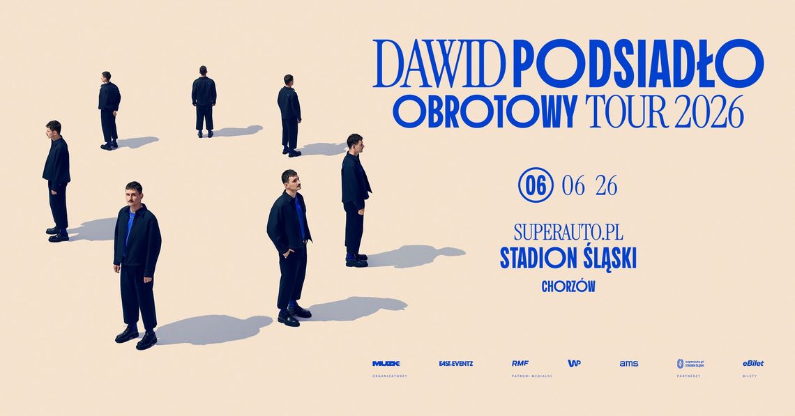 Dawid Podsiadło powróci na Superauto.pl Stadion Śląski! Przedsprzedaż biletów ruszy już we wtorek