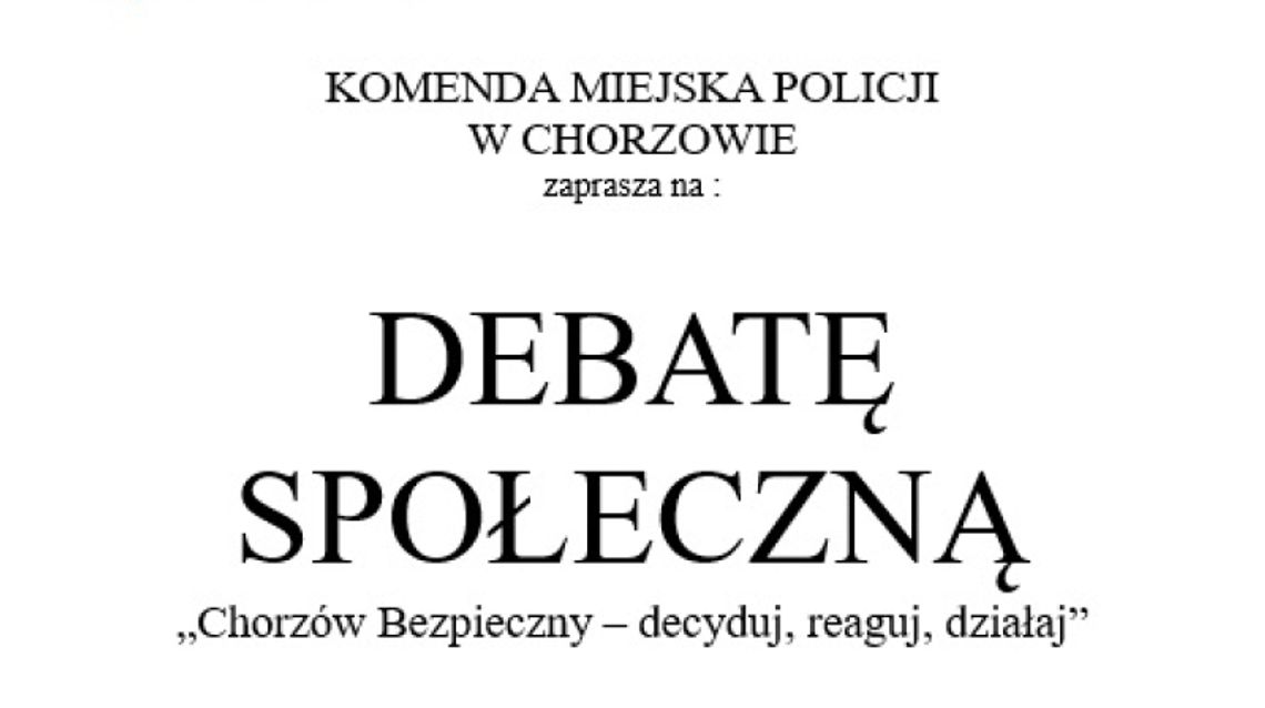 Debata o bezpieczeństwie