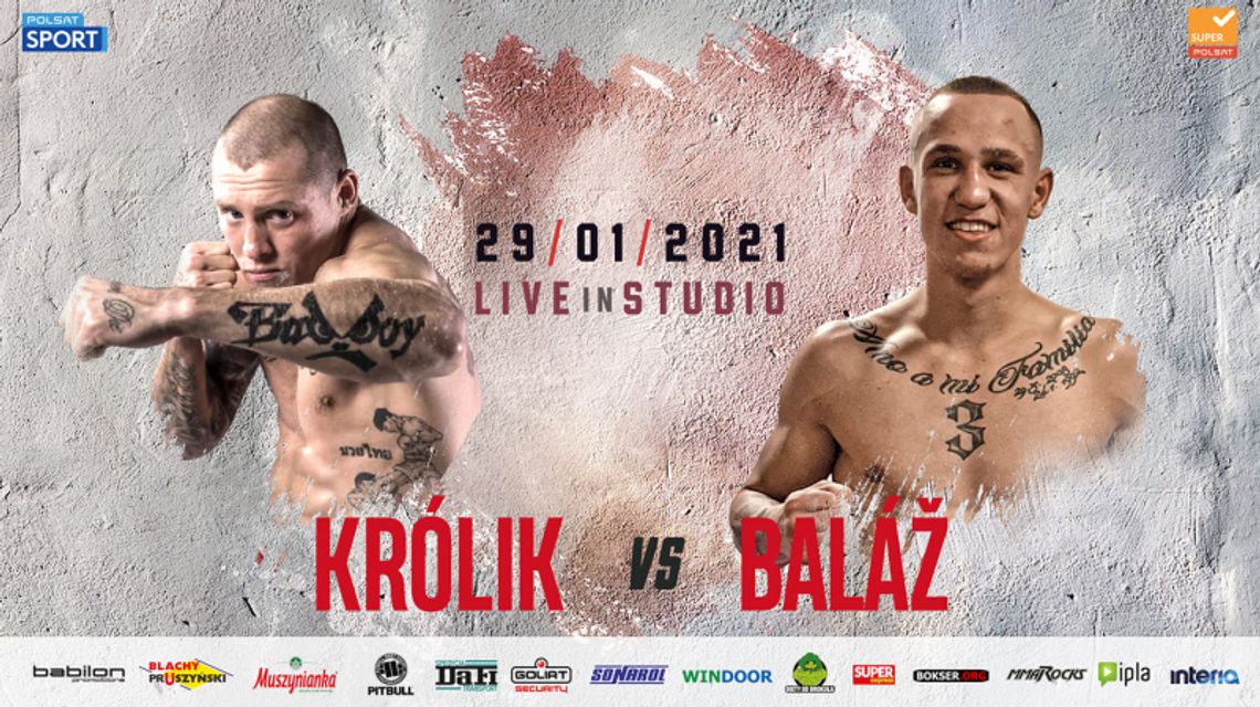 Debiut Królika już w piątek. Wczoraj doszło do zmiany przeciwnika