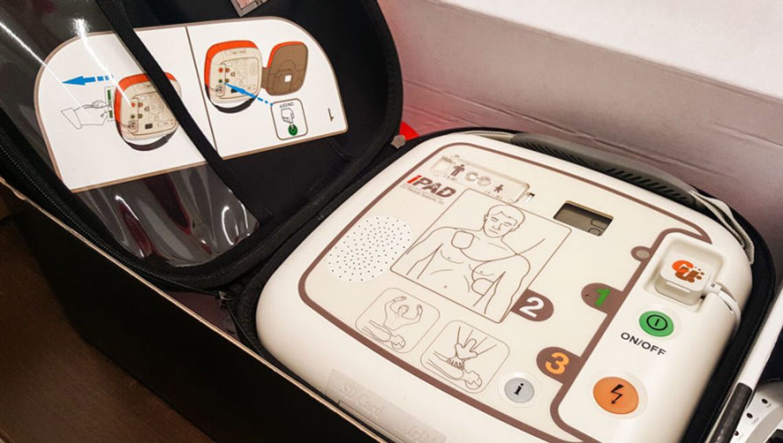 Defibrylatory już są!