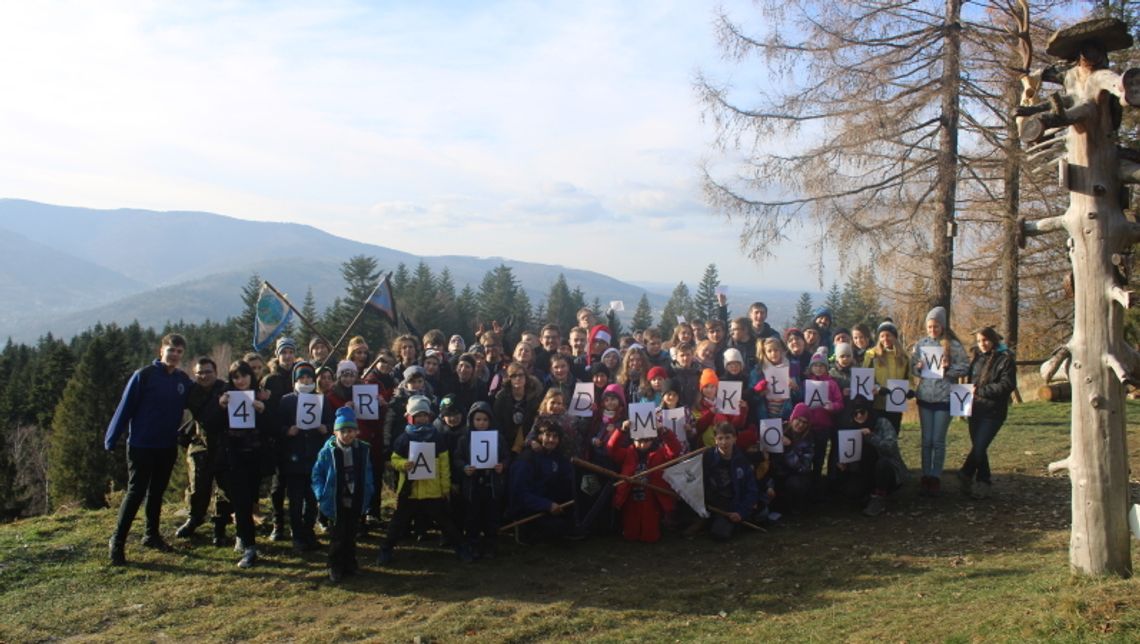 Drużyna wodna na mikołajkowym szlaku