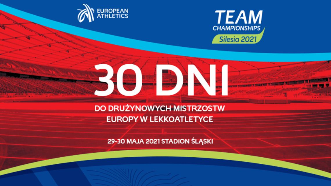 Drużynowe Mistrzostwa Europy w lekkoatletyce już za miesiąc! Drużynowe Mistrzostwa Europy w lekkoatletyce już za miesiąc!