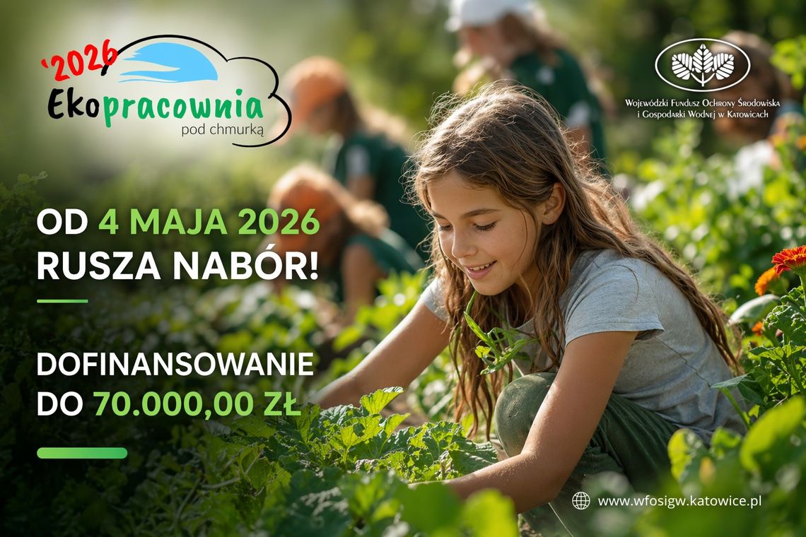 Ekopracownia pod chmurką 2026: ruszył nabór wniosków!