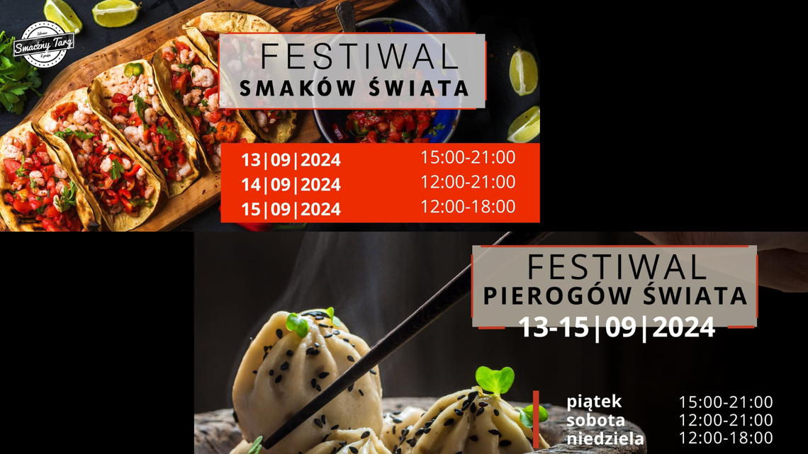 Festiwal Pierogów Świata oraz Festiwal Smaków Świata w Chorzowie