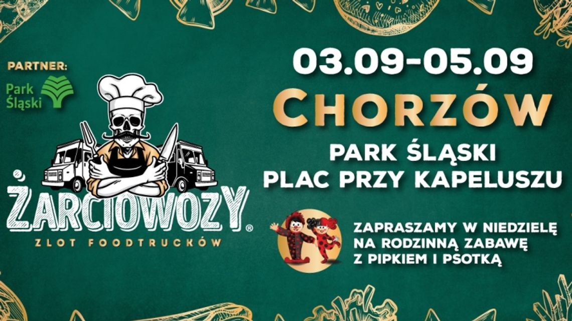 Foodtrucki ponownie w Parku Śląskim!