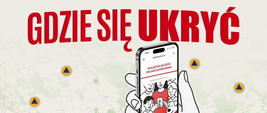 „Gdzie się ukryć” – nowe narzędzie zwiększające bezpieczeństwo mieszkańców - także w Świętochłowicach