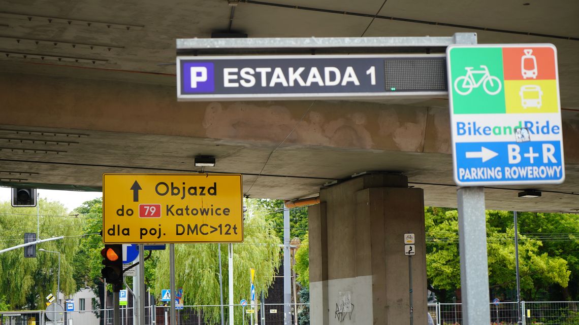 GINB odpowiada w sprawie podparcia estakady. Chorzów czeka transformacja śródmieścia